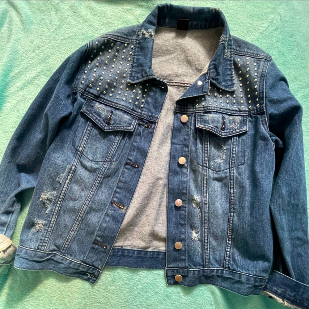 Studded Jean Jacket